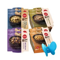 햇반솥반 버섯영양밥+꿀약밥+전복내장영양밥+흑미밤찰밥 각 2개 + 더드림