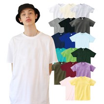 반팔티 17수 8컬러 무지 티셔츠