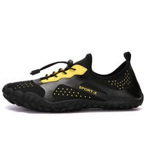 맨발 운동화 바이크 사이클 신발 실내 자전거 다이어트 신발 자전거 타기 운동 홈트 헬스장 러닝화 전용화 남 다이나믹 단차화 밀착 요가화 여 맨발 런닝화, 46, 1817블랙옐로우(정상사이즈)