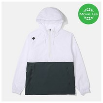 [데상트] 후드티 UQC SN123UJK26-WHCH 스트레치우븐 메쉬안감 아노락 우븐자켓