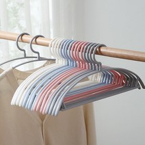 라이크홈즈 [10Pset] 디자인 예쁜 고리회전 옷걸이 4color, 10개입, 블루