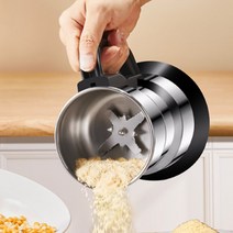 가정용 소형 곡물 분쇄기 멀티 다지기 전동 제분기 전동 깨갈이 300g 500g, C 300g 430 스테인레스