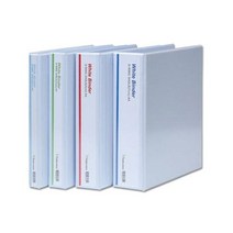 투명3공D링 바인더 A4 3cm 35개-모든