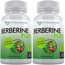 자연 베르베린 영양제 Berberine 로얄 젤리 함유1200 mg 면역기능지원, 120개입 x 2병