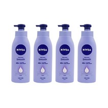 YB[미르쇼핑]니베아 바디오일로션로즈 & 스무드바디로션 400ml!!!, 스무드바디로션4개