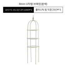 거실 화분거치대 꽃받침 철제화분받침 베란다 거치대 정리대 식물 원예용품, V 화이트