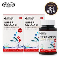 [마더네스트] 슈퍼오메가3 rTG 알티지 100캡슐 2박스 6개월분, 2개, 없음