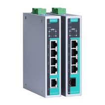 MOXA 5포트 IEEE 802.3afat PoE+ 풀 기가비트 비관리형 이더넷 스위치 EDS-G205A-4PoE