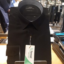 맨하탄셔츠 서면점 가격인하 장례식 조문용 검정셔츠 텐셀소재로 구김없는 슬림핏