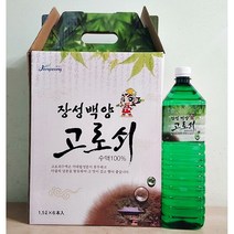2023년 채취 전남 장성 고로쇠 수액 골리수 1.5리터 6병, 1.5리터6병(9리터)