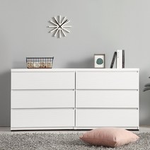 가이온 어스 3단 1600 서랍장 세트, 화이트