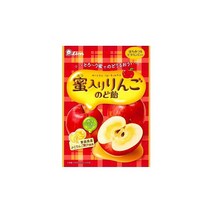 사자과자 꿀사과 목캔디 62g×6개