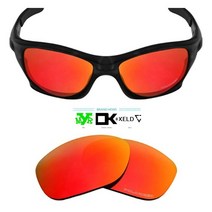 [당일출고] MryOK+오클리 핏불 렌즈(편광 파이어 레드) Pitbull 렌즈교체렌즈