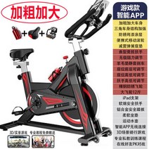 헬스 사이클 실내 자전거 홈트 스피닝 유산소 운동 기구 바이크 스마트, 게이밍블랙/블루투스/소프트방석