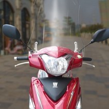 대림 VF100 VF125 윈드스크린 오토바이 스쿠터 쉴드 튜닝, 투명 50cm 두께5MM 개