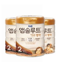 매일유업 앱솔루트 리뉴얼 2FL 앱솔루트 명작 2단계 800g3캔