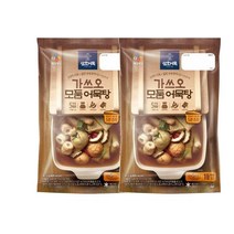 cj 별미 삼호 가쓰오모둠어묵탕413gX 2개 식사대용 간식 체중조절 김밥 도시락 소풍 술안주 2개, 3set