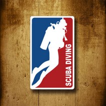 스킨스쿠버 방수 스티커 dive_16