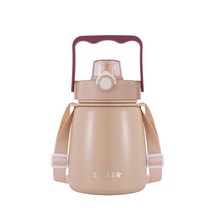 딜러 레아 핸디 통통한 보온병 MLH8996, 핑크, 1100ml