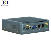나노베이트레일팬리스미니컴퓨터듀얼LANX86 J1800PC 공장판매, 054GBRAM64GBSSD_02Silver