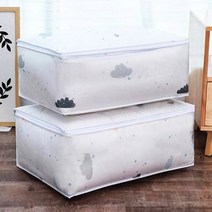 이불 가방 보관함 정리함 수납함 옷 투명 리빙박스 이케아 페르클라, 2.대형, 2.리프
