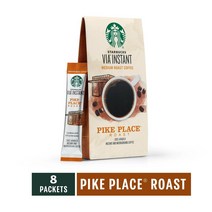 Starbucks VIA Instant Pike Place 스타벅스 비아 인스턴트 파이크 플레이스 커피 8개입 3.3g 3팩