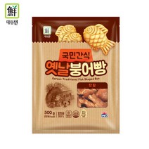 [사조대림] 옛날 붕어빵 500g (단팥), 1개