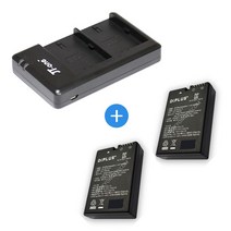 제이티원 니콘 EN-EL14 듀얼충전기+배터리2개 D5200 D5300