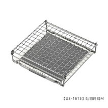 소형화목난로 팰릿 난로 연소기 겨울 캠핑 경량 스테인레스 스틸 접이식 토스트 그릴 메쉬 필터 소형 가, 01 M