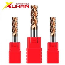 HRC55 카바이드 말단 절삭기 1 2 4 5 6 8 10 12mm 종 텅스텐 스틸 코팅 알로이 CNC, 1PCS, 8X8DX60L
