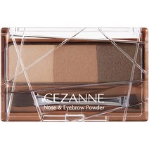 일본 세잔느 Cezanne 노즈 아이브로우 파우더 섀도우 쉐딩 파우더 5컬러, 1개, 02 내추럴