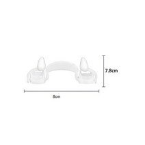 4 사이즈 뱀파이어 이빨 송곳니 틀니 소품 할로윈 의상 소품 파티 용품 휴일 장식 공포 성인 를위한 누렁니 미백, 세트