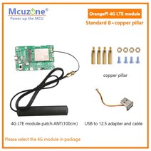 오렌지 파이 4G LTE 모듈 CAT4/화웨이 ME909s-821ap V2/EG25-G/fibocom/Qualcomm/GNSS/eSIM/무료 드라이버/우분투/데비안/라즈베리, [04] 번들 9, [03] EG25-G