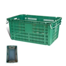 사각 플라스틱 바구니 농산물 대형 운반 상자 1개, 특대A(재생)1개
