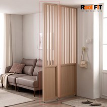 코지 DIY 고시형 회전 가벽 인테리어 파티션 A-1, 색상:메이플