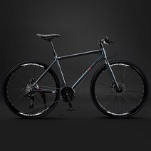 로드자전거 도로 사이클 하이브리드 싸이클 24단 27단 30단, s9 그레이 24단 플랫바