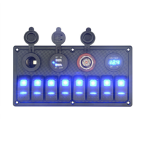 요트 스위치 박스 컨트롤러 방수 캠핑카 트레일러, B