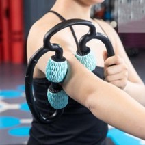 다필요해 팔 다리 어깨 알풀기 마사지기 보라 뭉친근육 선물용, 그레이