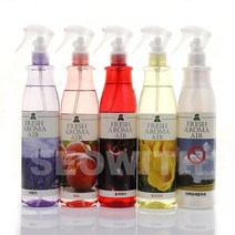 산도깨비 후레쉬 아로마 에어 방향제 380ml /5종 택일/에어후레쉬너/실내용/차량용, 피치
