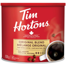 캐나다 팀홀튼 분쇄 커피 4종 모음 (100% 콜롬비아 다크 디카페 오리지널) - TIM HORTONS FINE GRIND COFFEE 4 TYPES, 다크(875g)