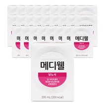 엠디웰 뉴트리웰 당뇨식팩 환자영양식, 200ml, 24개