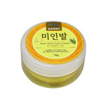 기타 알로에베라 미인발 발 각질케어 크림 70g -H 뒷꿈치각질케어 뒷꿈치각질제거 각질크림 발마사지, 1개, 1개