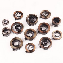 나선형 플랫 와이어 코일 토션 스프링 1 개 두께 0.65-1.6mm 6-30mm 너비 680-1800mm 길이 일정한 힘 확장, 08 0.7x12x1540IHOH