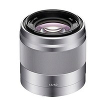 소니 E 50mm F1.8 OSS 초상 SEL50F18 B 블랙, Silver_Lens Only