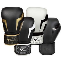 권투 장갑 TRAN 킥 복싱 격투기 가라테 태권도 맞는 권투 MMA 무에타이 복서 사이즈 샌드백 트레이닝 글러브 펀칭 장갑 스트레스 발산 운동 부족 남녀 겸용 휴대용 수납봉투 포함