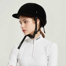 승마모자 승마 용품 영국식 헬멧 벙거지 여성 클래식, M 55-58cm 리본포함