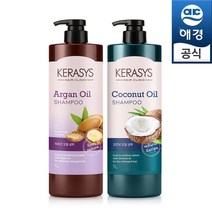 케라시스 내추럴레시피 코코넛/아르간 오일 샴푸/컨디셔너 1L 2개, 03.코코넛오일 샴푸 2개