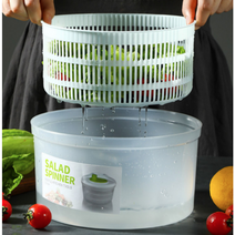 야채 탈수기 다이소 야채짤순이 세척기 음식탈수기 간편뚜껑