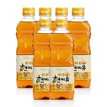 세림현미 라온 현미유 (500mlx5개), 500ml, 6개