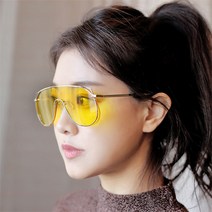 스타일호른 루즈 남자여자 보잉 메탈 틴트선글라스